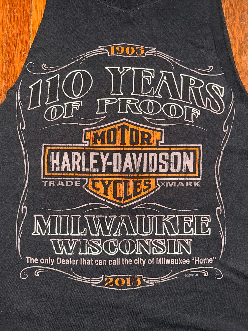 2XL Harley Davidson Black Graphic Tank Top - Picture 1 of 5